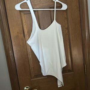 one shoulder body suit